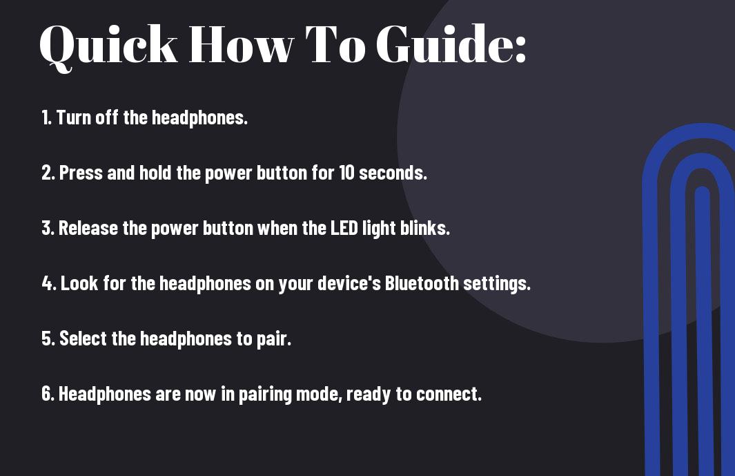 How To Put Bose Headphones In Pairing Mode? GadgetsRanked